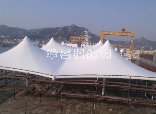 船厂k32天幕遮阳膜工程